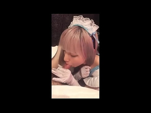 ❤️ Japanski idol [mayuka], kostim francuske služavke, 1. dio, pušenje i drkanje losionom ☑ Porno video kod nas ❌